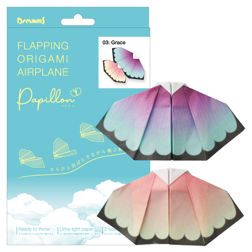 Papillon Origami Airplanes - Cute Display